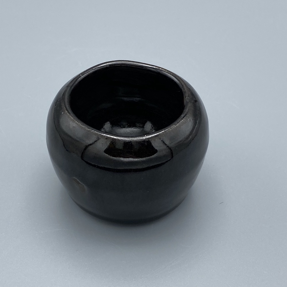 Black on black cup