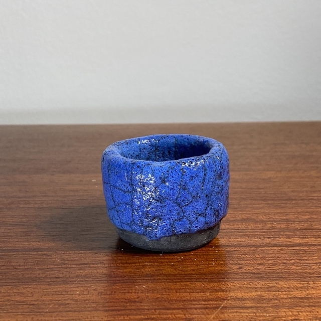 Teeny tiny toadstool pot
