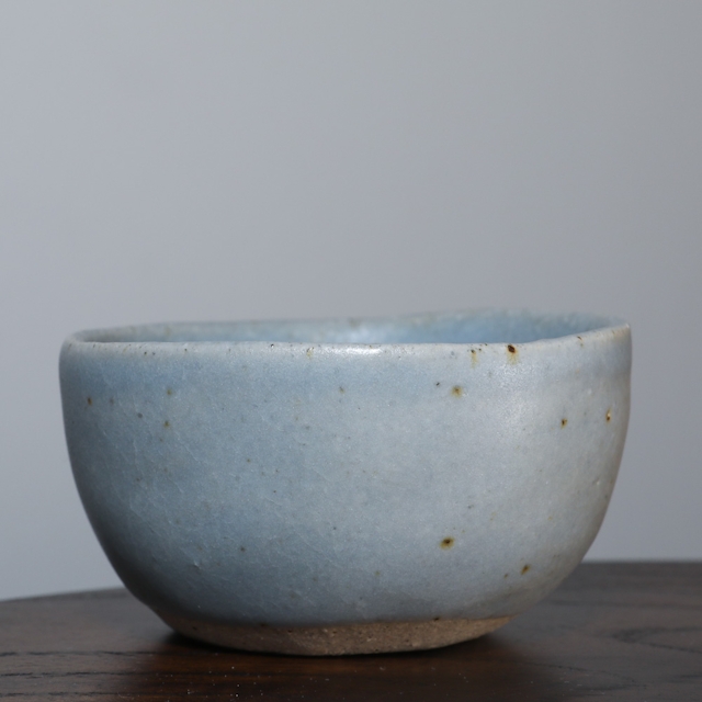 Tiny blue bowl