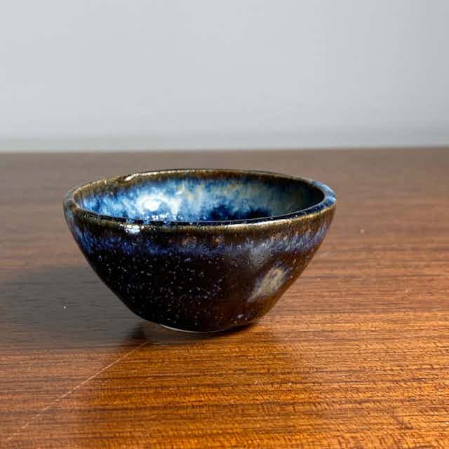 Tiny glazed bowl